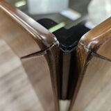 1960s coffee table by Afra and Tobia Scarpa for Cassina with smoked glass