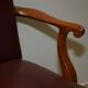 Carver office chair in Spencer House leather