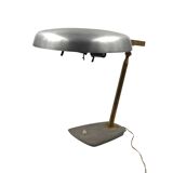 Oscar Torlasco, brass desk / table lamp, Prod. Lumi, circa 1960s