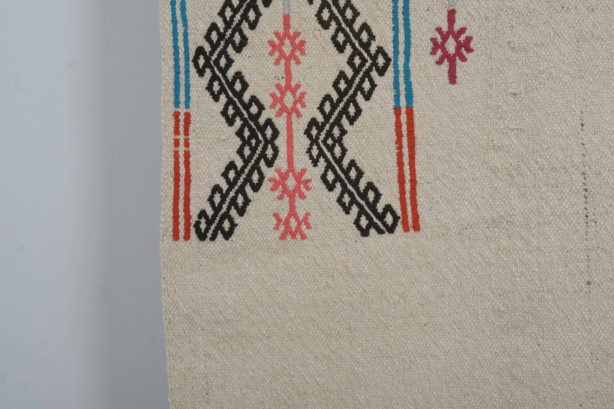 Vintage Turkish hallway rug 81x502 cm