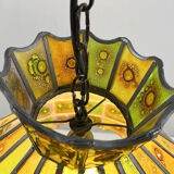 Felipe Delfinger for Feders. Brutalist ceiling lamp/ceiling light by Felipe Delfinger for Feders, 1970s.