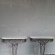 Pair of Art Deco consoles
