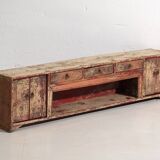 Antique Wabi Sabi Style TV Cabinet (c.1900)