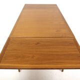 Teak "wallet" dining table, Sweden, 1960
