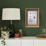 Planche botanique vintage imprimée en 1889, les Fragariées.