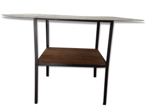 Table d'appoint métal - bois