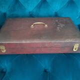 Cutlery set  christofle silver metal with punches