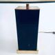 Hollywood Regency Style Black & Gold Square Table Lamp, 1970s