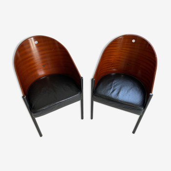 Costes chair duo by Philippe Starck, edited by Aleph