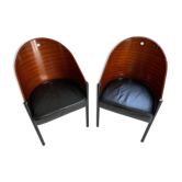 Costes chair duo by Philippe Starck, edited by Aleph