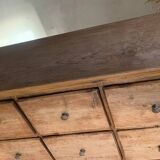 Commode de mercerie, meuble de métier vintage