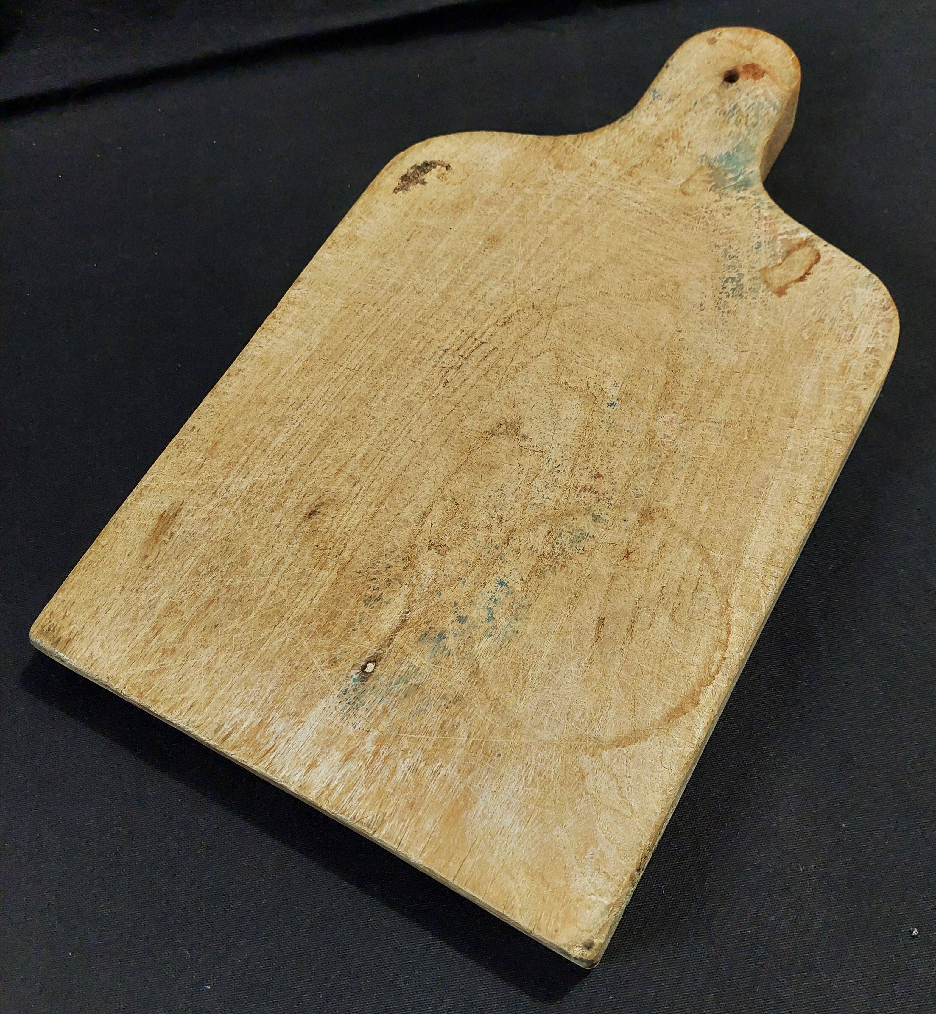 Old wooden cutting board