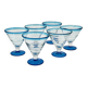 Swirl ice cream bowls by "Ella Sabatini" 1990s – set of 6