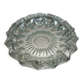 Cendrier en verre vintage 1970