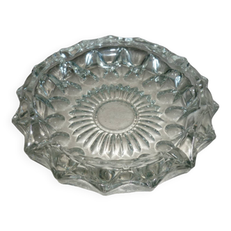 Vintage glass ashtray 1970