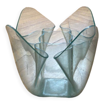 Vase Handkerchief Plexiglass Guzzini 21 cm