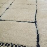 Moroccan berber carpet beni ouarain 121x182cm