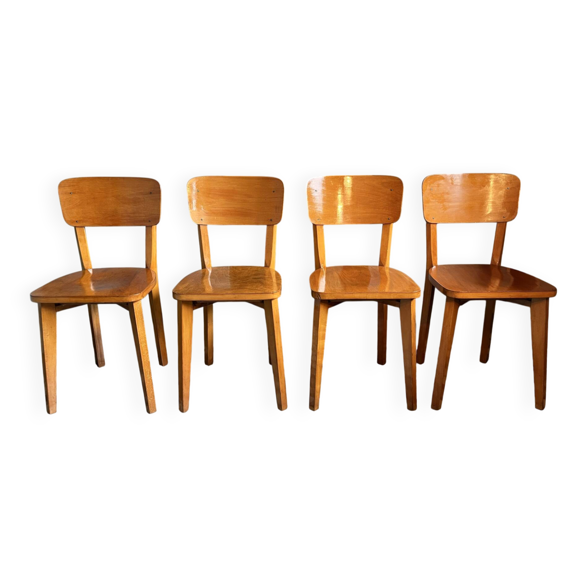 Set of 4 indestructible bistro chairs Elf