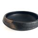 Plat Abron "Kânâh" in smoked terracotta | Ø 31cm diameter