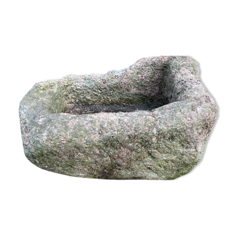 Pink granite trough