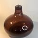 Plum glass lamp base