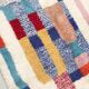 Contemporary azilal Moroccan Berber rug with colorful patterns 256x166cm