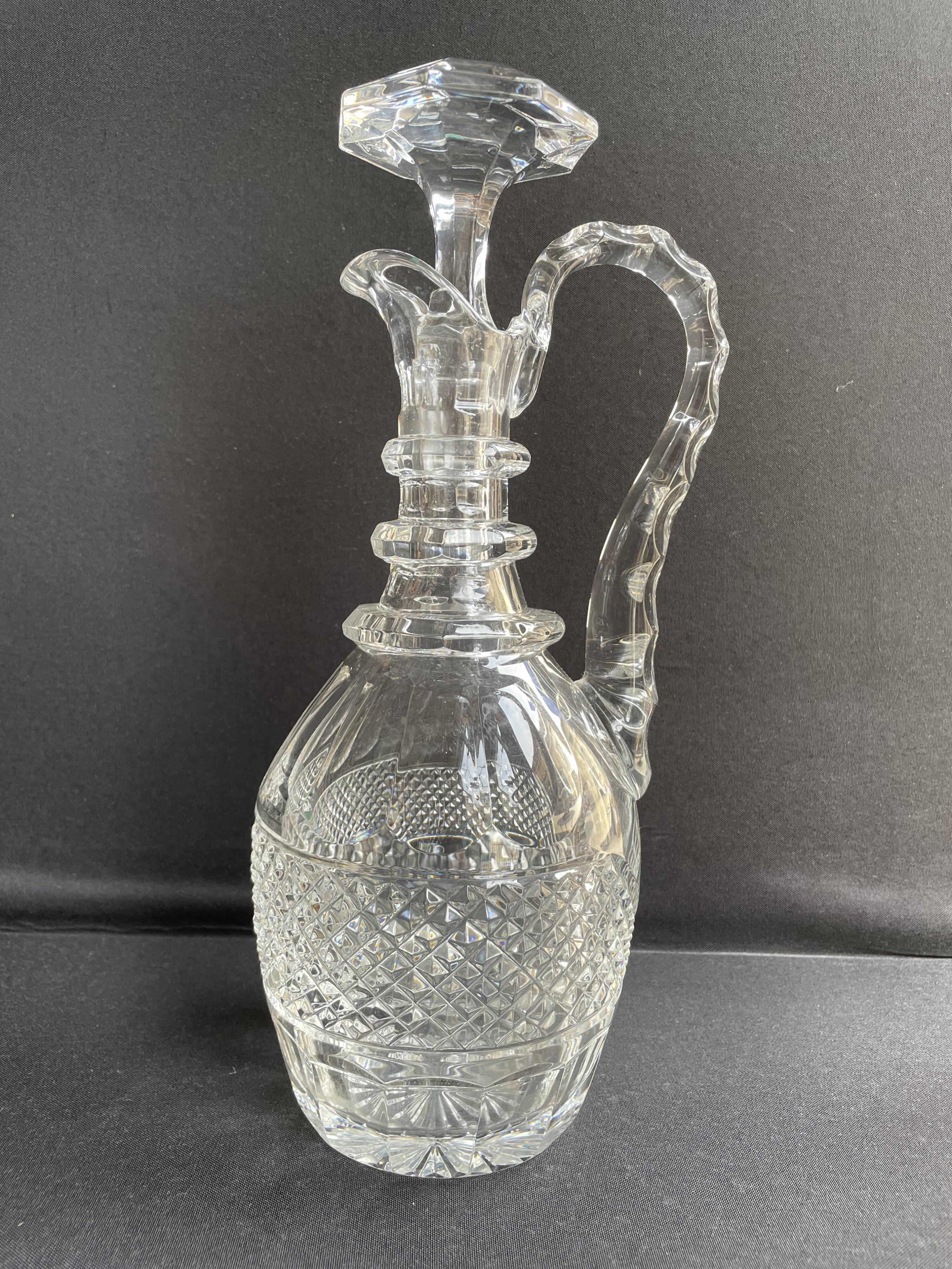 Saint Louis Trianon ewer stamped