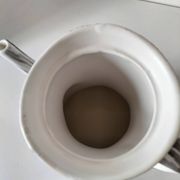 Cafetière Niderviller décor Chatons – faïence expressive années 50