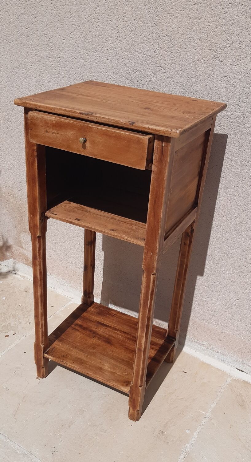 Antique bedside table