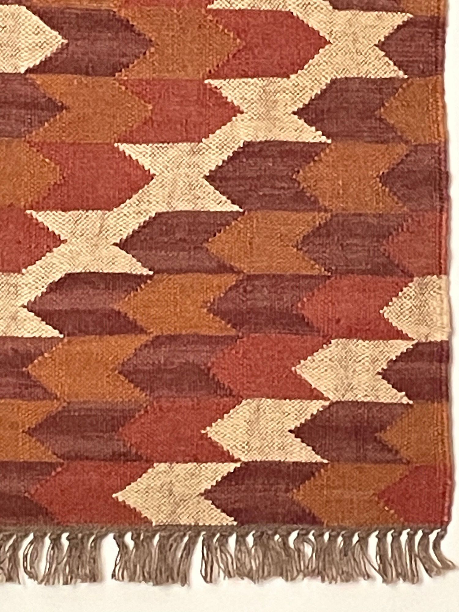2.5 x 4 jute handwoven kilim runner carpet, rug, 75 x 120 cm