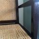 Fauteuil vintage cannage