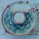 Set of four artichoke plates in earthenware