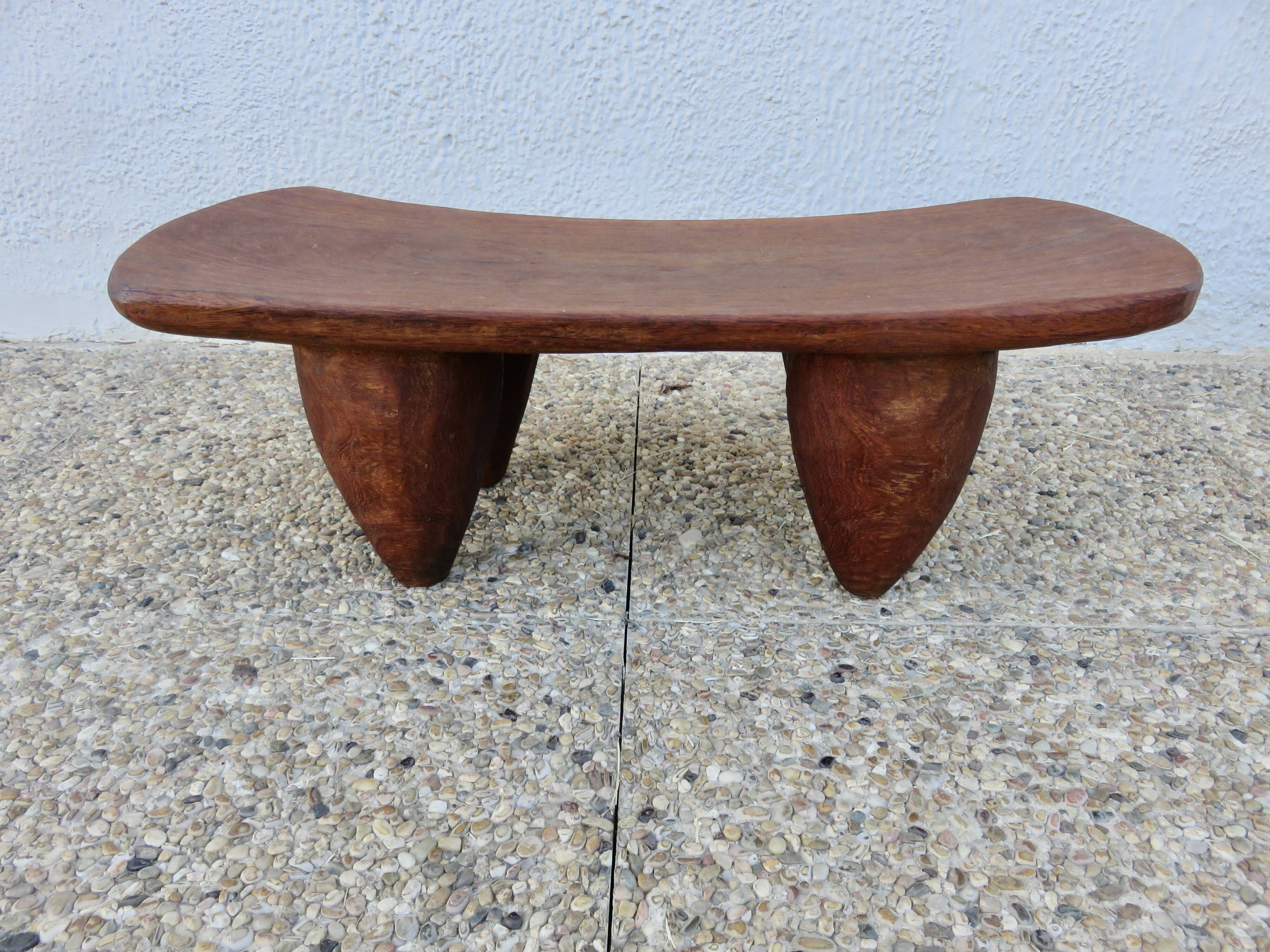 Grand tabouret Senoufo, Burkina Faso, années 60