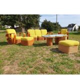 salon complet vintage bretzel