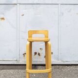 Sgabello K65 di Alvar Aalto per Artek, 70's