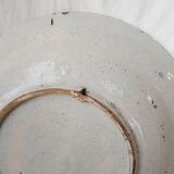 Former earthenware dish from northern France, Late 18th, early 19th century