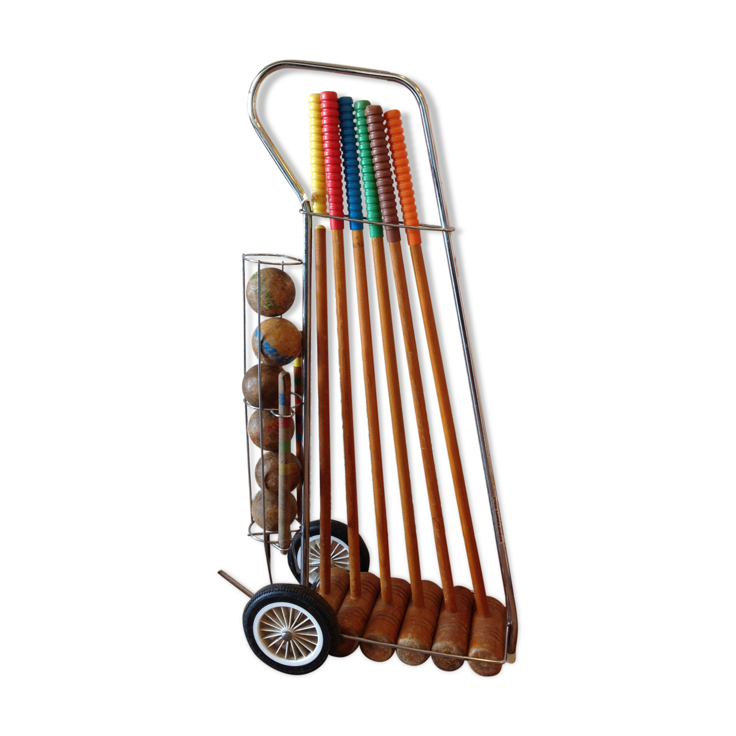 Set De 8 Arceaux De Croquet En Métal Avec Piquets - Jeu De Jardin En Plein Air Pour Famille, Gateball, Football