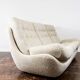 Customizable Space Age Living Room Set Atlantis in Beige Boucle 1970's, Czechoslovakia
