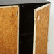 Italian cork and brass sideboard 1770s