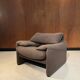 Fauteuil Maralunga , design Vico Magistretti