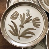 Longchamp stoneware dessert plates