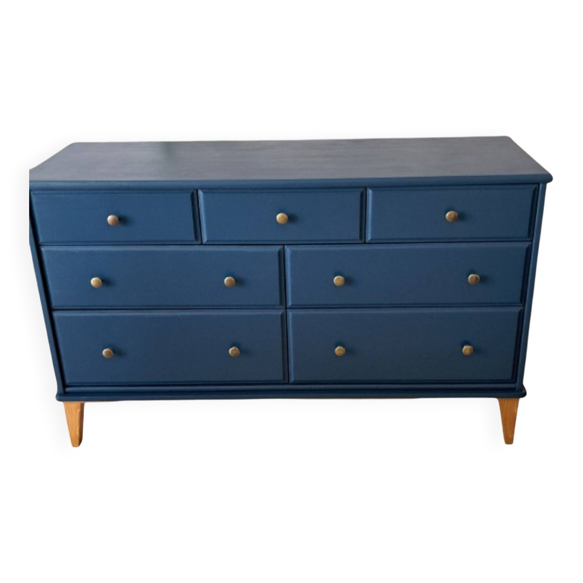 Large chest of drawers blue ganne