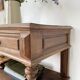 Oak console drapery 1950