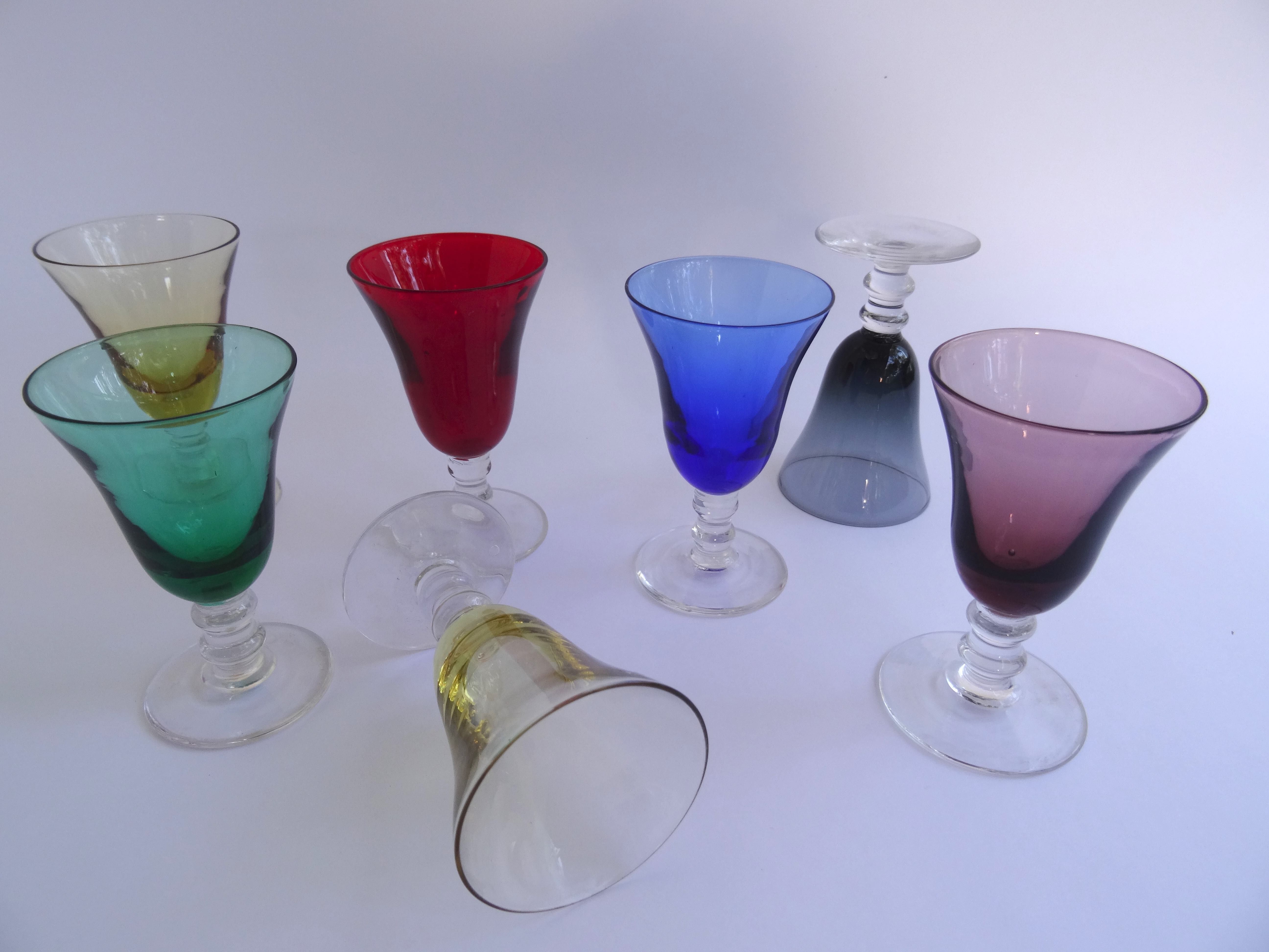 Liquor glasses