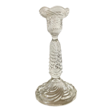 Vintage glass candle holder