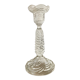 Bougeoir en verre vintage