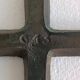 Bronze wall cross Alfieri Gardone for Jacques Lauterbach 1960
