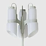 Vintage Italian Floor Lamp, Murano Glass, 1970s