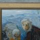 Einar Emland, Swedish painting, 1960s, Oil on canvas, Framed