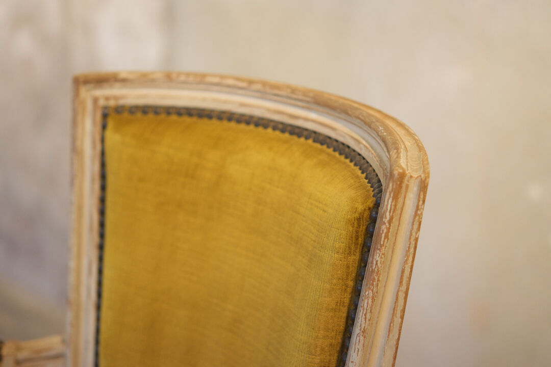 Series of four chairs Louis XVI 1940'